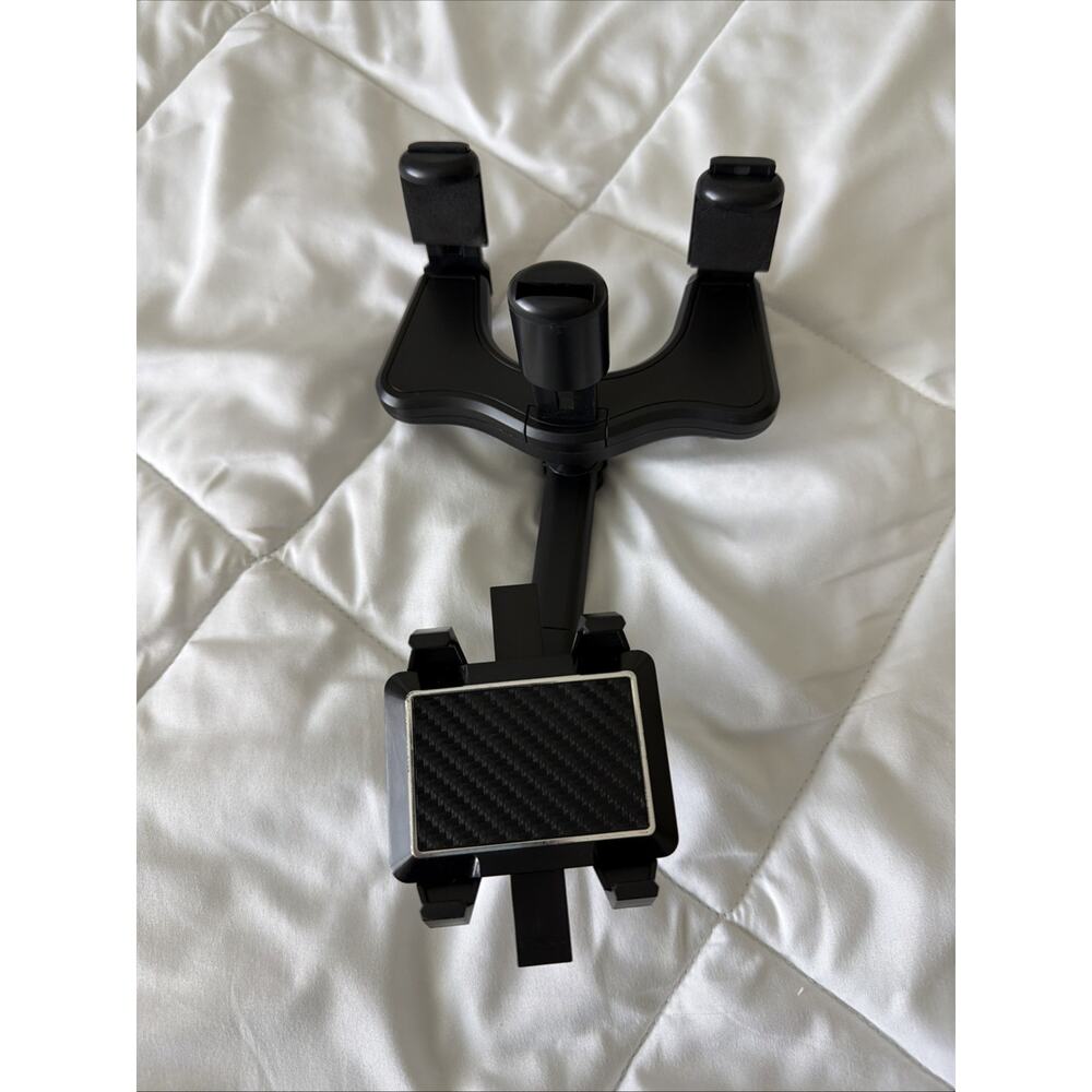 360° Car Phone Holder Rotatable And Retractable Rearview Mirror Mount Universal - Picture 5 of 8